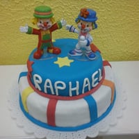 Bolo infantil de pasta americana