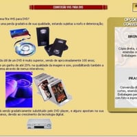 Conversão de vhs para dvd