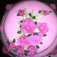 Simplesmente Doce: Bolo 15 anos - Rosas