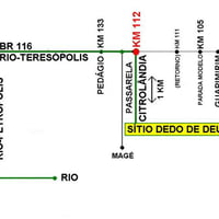 50km e 50 minutos do Rio