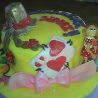 Bolos decorados e confeitados