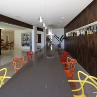 Cozinha Gourmet integrada com a sala