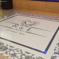 Pista de dança personalizada