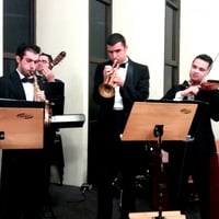 Um Quarteto pode ser a formação ideal para sua cerimônia.
Na imagem podemos ver Teclado , Violin