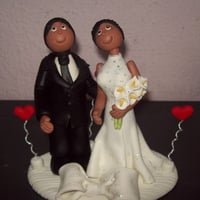 TOPO DE BOLO P/ CASAMENTO 15CM