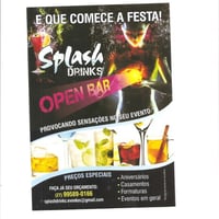 Panfleto - Open Bar