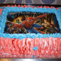 Bolo Infantil homem Aranha