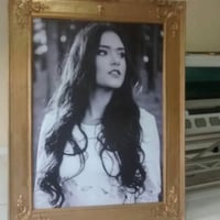 Fotos em moldura para debutantes, casamentos e festas. Tamanho: 2x1,20