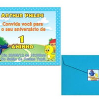 Convite com envelope e lacre personalizado