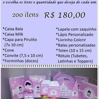 KIT GRÁFICA PERSONALIZADO:
Criamos sua arte com o Tema que desejar.
Impressas em papel Glossy fo