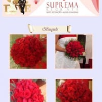 Buquês de rosas
