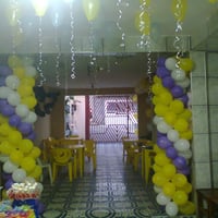 colunas de baloes