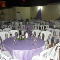 salão decorado