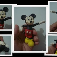 mickey topo de bolo (biscuit)