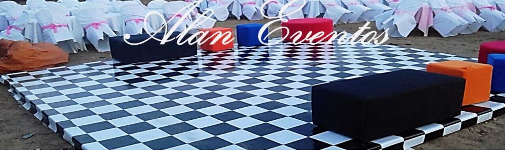 Locação de Tablado xadrez, Pista de Dança xadrez, tapete para pista de dança xadrez