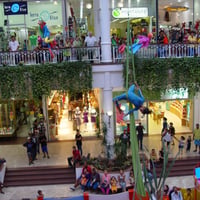 apresentação de Tecido no Shopping