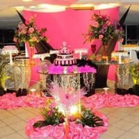 15 anos Pink e Preto