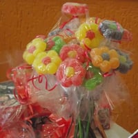 FLOR DE GOMA R$ 60,00 O CENTO