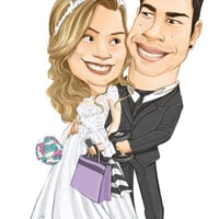 Caricatura por encomenda