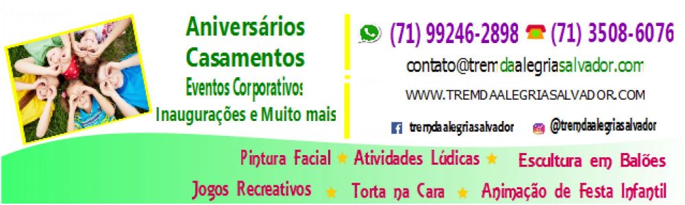 Trem da Alegria Animação Infantil