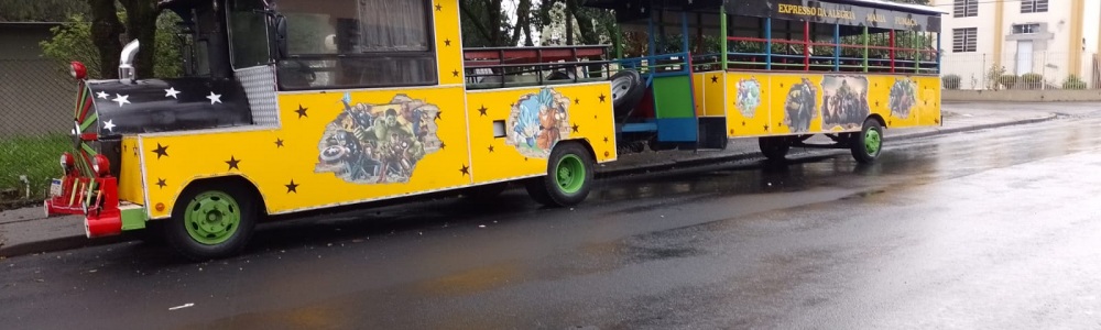 Trenzinho da alegria maria fumaça SBO