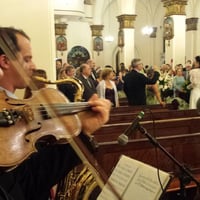 Trio SRM - Irati, músicos para casamentos, violino, sax, cantores.