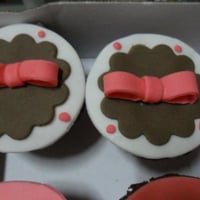 Cupcake laço