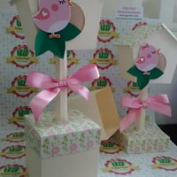 Centro de mesa casinha passarinho!