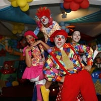 Show de circo Completo so faltou o Mágico que sumiu na hora da foto!!