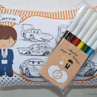 Almofada para colorir Risque e Rabisque