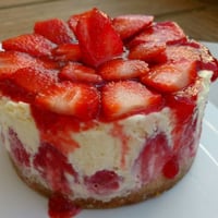 Mini CheeseCake de Morango