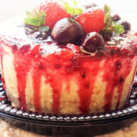 Mini CheeseCake de Frutas Vermelhas