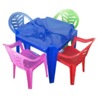 Conjunto de mesa Infantil de cores e modelos variados