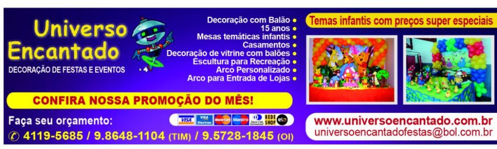 Universo Encantado Decorações de Festas e Eventos