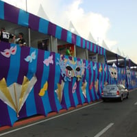 Decoração de Camarote Para Carnaval em Avenidas.ou Desfiles Cívicos.