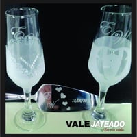 - Taças de champanhe bistro
- Espátula de inox