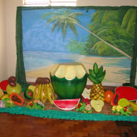 Decoração tropical