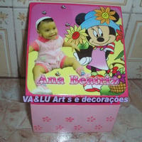 Cx 10X10 Minnie com foto