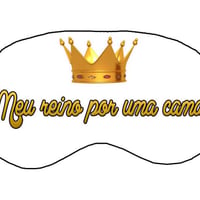 mascara de dormir em neoprene