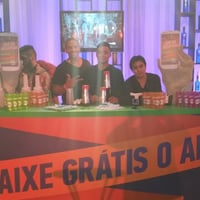 A Vidal Bartender esteve presente no Prêmio MultShow de Música de 2014, onde montamos um open bar co