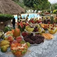 mesa de frutas