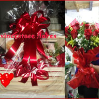 BAÚ COM ROSAS