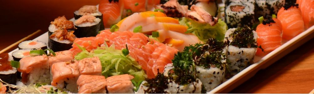 Buffet de comida oriental