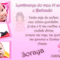 Lembranças de batizado