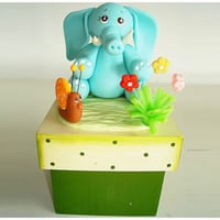 Tema floresta elefante