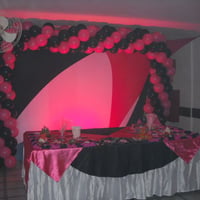 Decoração com lycra
