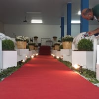 Decoração de mine margaridas e buchinho