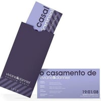 Convite de Casamento