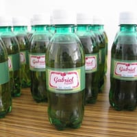 refrigerante 237ml com rótulo personalizado