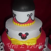 Bolo Cenográfico Minnie. Fazemos outros Temas